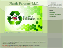 Tablet Screenshot of plasticpartnersllc.com